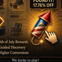 AI Generated 4th of July Firework Rocket