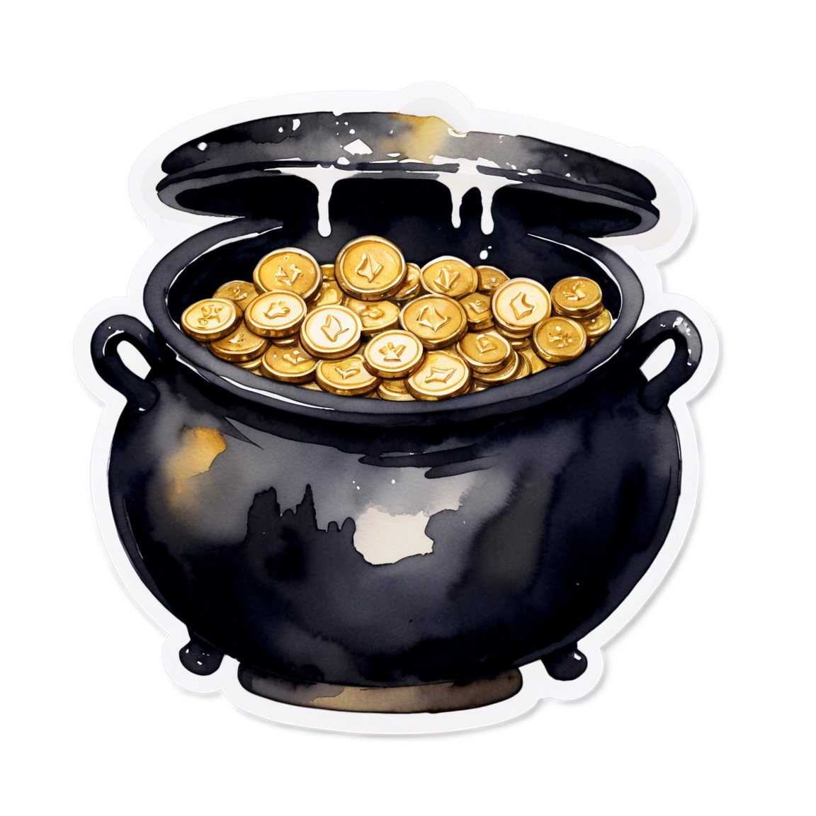 Shopify St. Patrick's Day Hunt - Iconic Sticker Pot of Gold