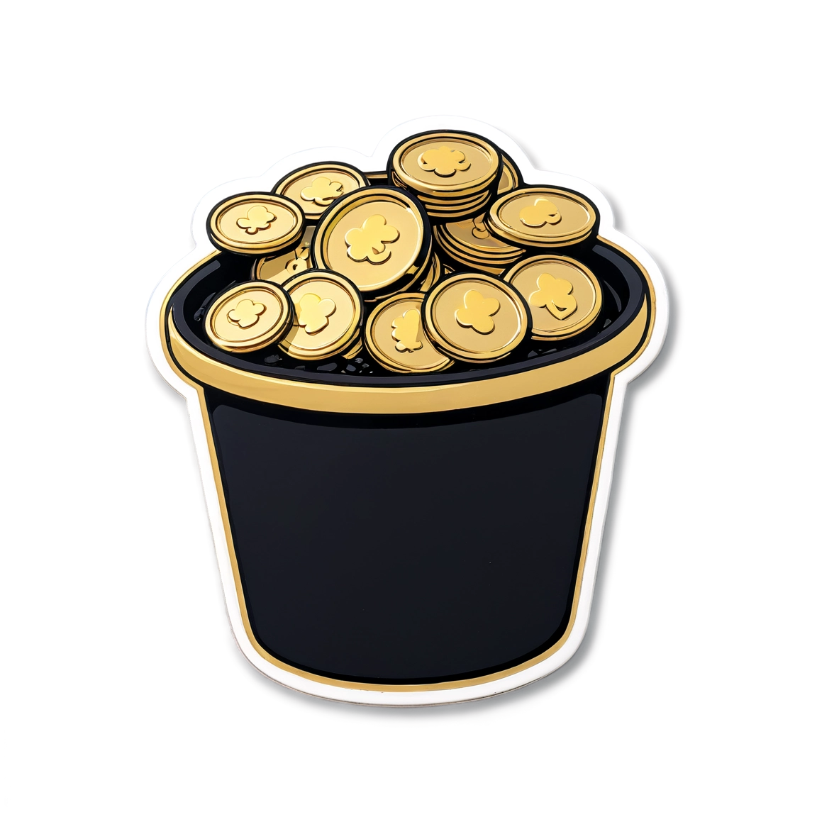 Shopify St. Patrick's Day Hunt - Iconic Sticker Pot of Gold