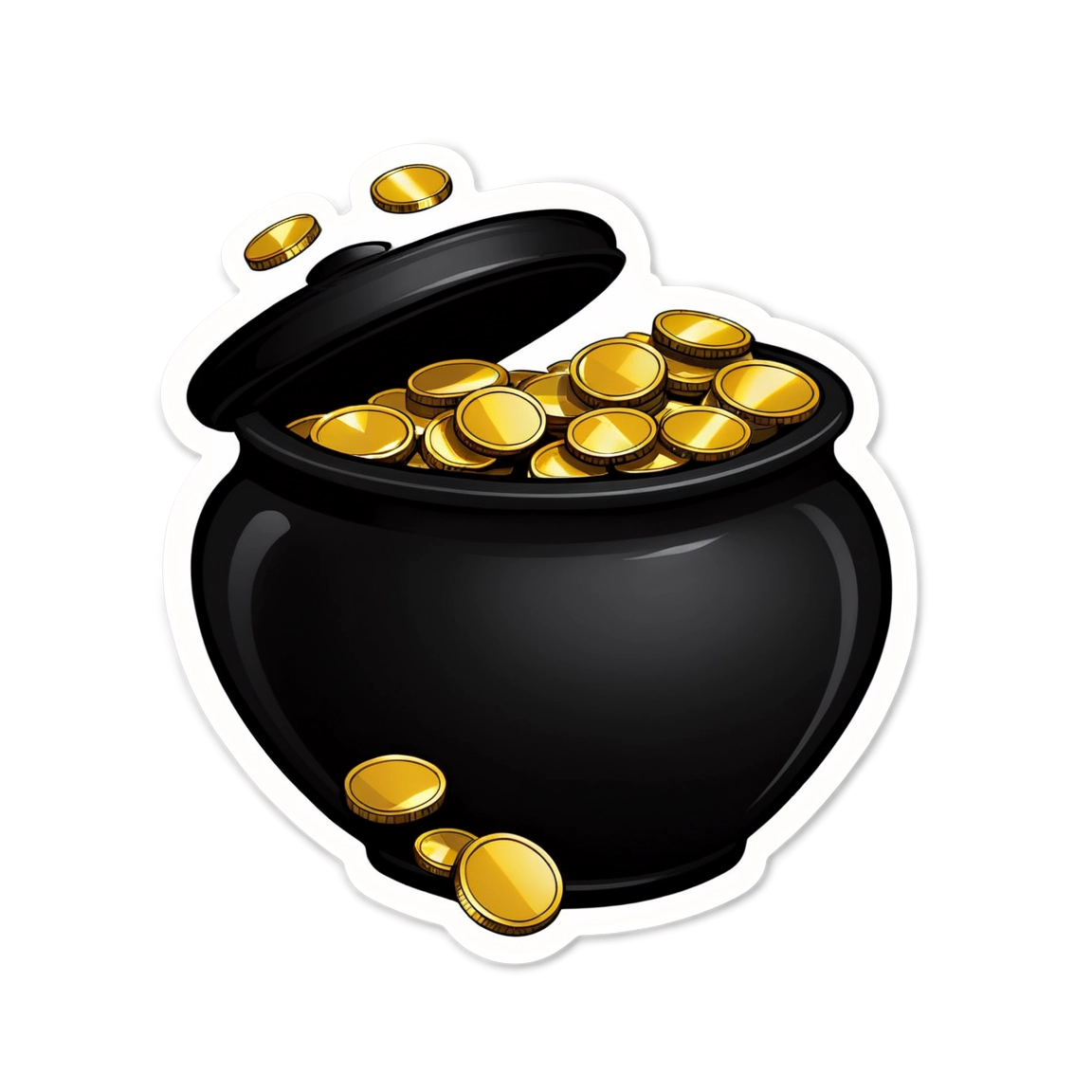Shopify St. Patrick's Day Hunt - Iconic Sticker Pot of Gold